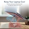 Uncaged Ergonomics SWIVEL LAPTOP STAND ROSE GOLD SLS-ROSE GOLD - alternate 5